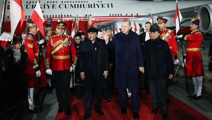 Erdoğan, Pakistan’da önemli görüşmelere başladı