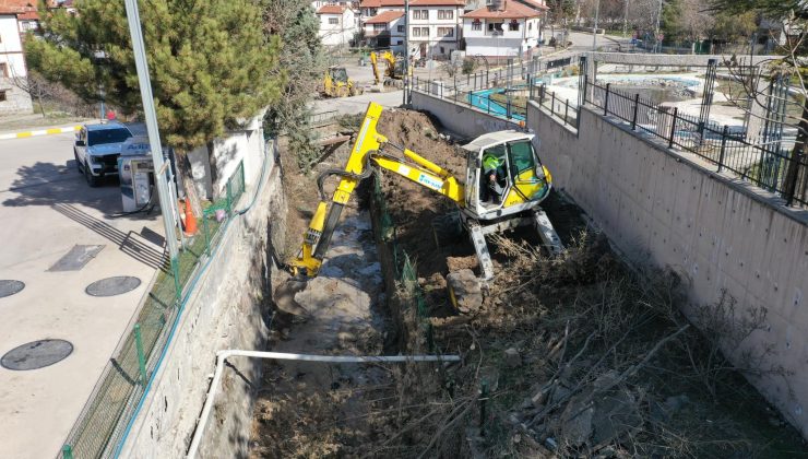 Güdül’de Dere Yatakları Temizleniyor, Sel Riskine Önlem!