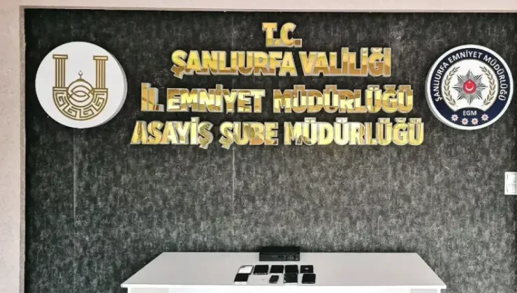 Dolandırıcılık şebekesi Şanlıurfa’da çökertildi!