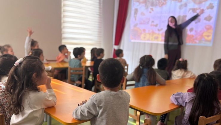 Miniklere Sağlıklı Beslenme Eğitimi Verildi!