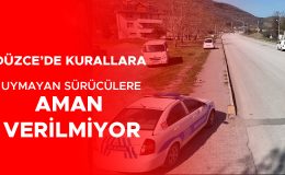 Hız denetimleri Düzce’de sürücüleri cezalandırıyor!