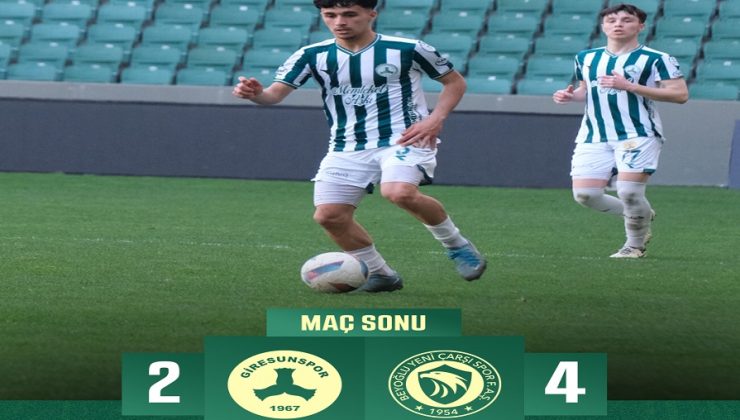 Giresunspor, Beyoğlu Yeni Çarşı’ya 4-2 Yenildi!