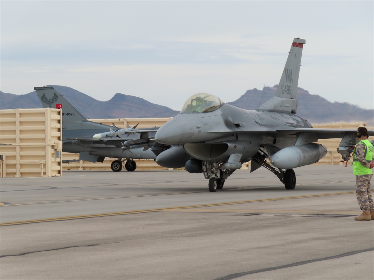 F-16’lar Red Flag-2025 Tatbikatı’nda Görev Aldı