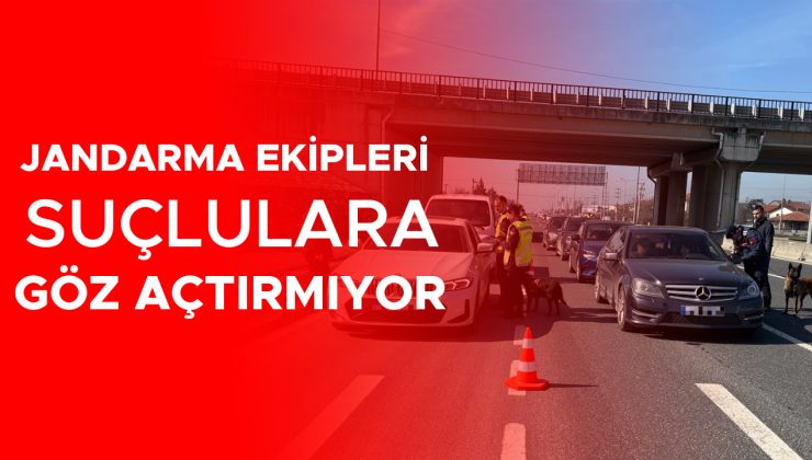 Jandarma baskınlarında uyuşturucu ve göçmen kaçakçıları yakalandı!