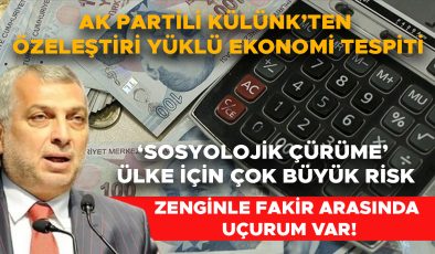 Zengin-fakir uçurumu sosyal barışı tehdit ediyor!