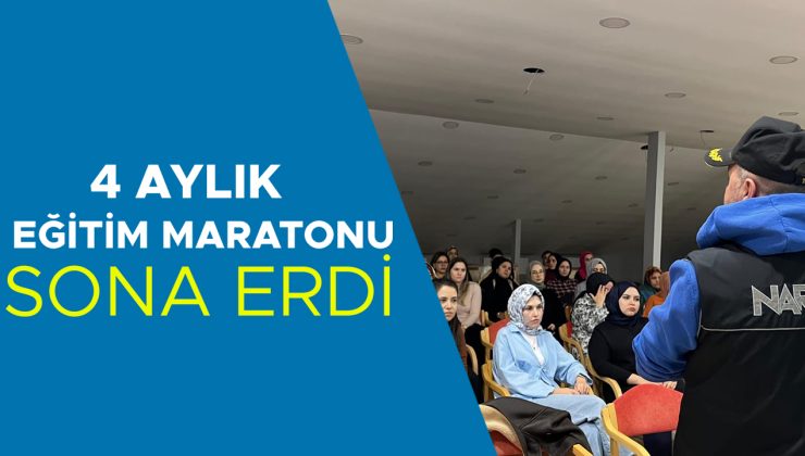 Düzce’de Bağımlılıkla Mücadele Eğitimleri Tamamlandı!