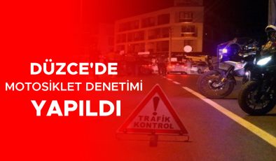 Motosiklet Denetimlerinde 17 Sürücüye Ceza Kesildi!