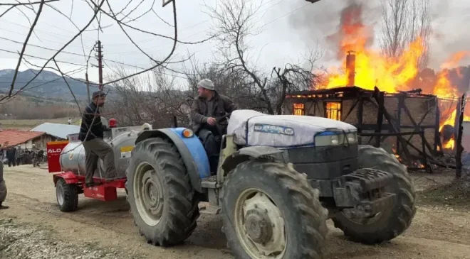 Uzunçam Köyü’nde Yangın: Altunay Ailesi Yaşadığı Kayıplar