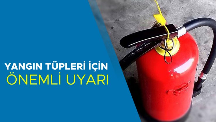 TSE’den Yangın Söndürme Cihazları için Önemli Uyarılar