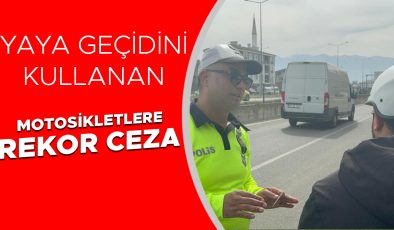 Motosiklet Denetimleri Artıyor, Yayalara Saygı Gösterin!