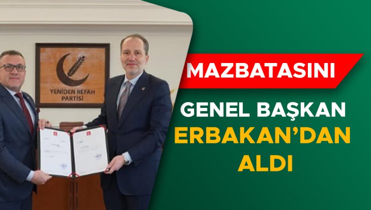 Yeniden Refah Partisi’nde İl Başkanı Değişikliği!