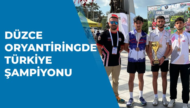 Düzce’den Oryantiring’de Büyük Başarı!