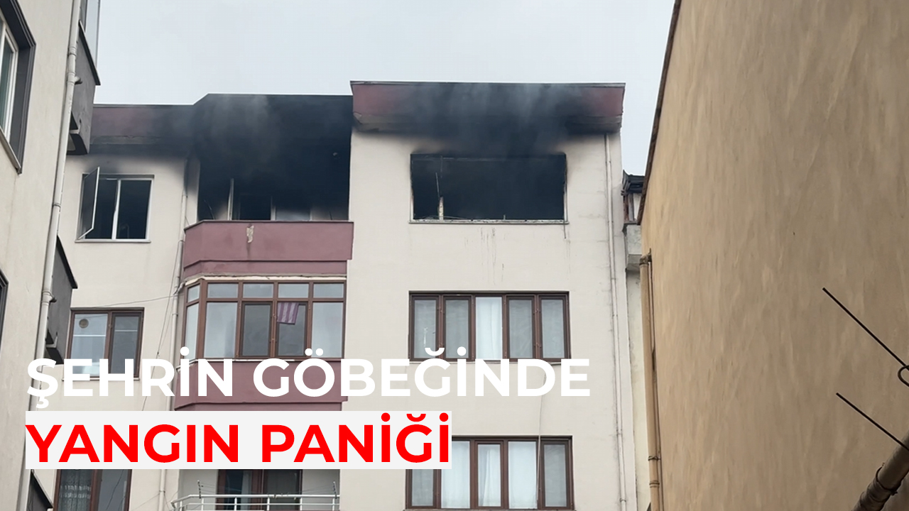 Düzce’de Yangın: Komşular Kurtardı, Maddi Hasar Büyük!