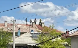 Yuva Köyü’nde Bacadan Yangın, Felaket Önlenildi!
