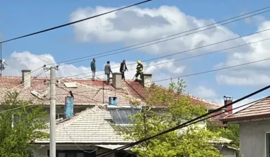 Yuva Köyü’nde Bacadan Yangın, Felaket Önlenildi!