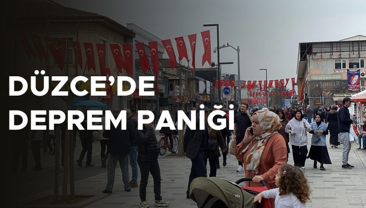 İstanbul’da Deprem Panik Yarattı, Düzce’de Hissedildi!