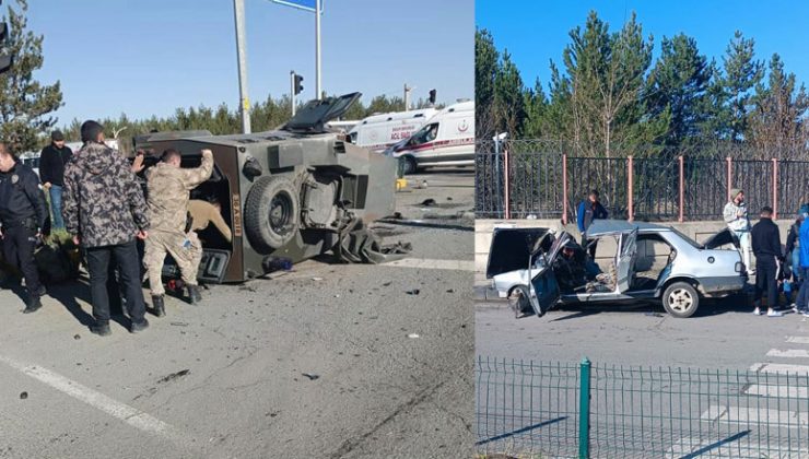 Kars’ta Zırhlı Araç Kazasında 1 Ölü, 5 Yaralı