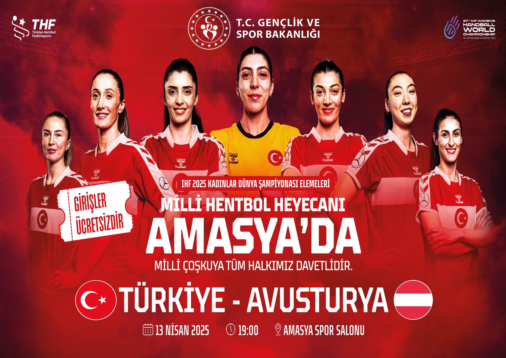Hentbol Millî Takımımız Dünya Şampiyonası İçin Saha Çıkıyor!