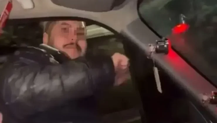 Trafikte Dans Eden Genç, Ceza ile Yüzleşti!