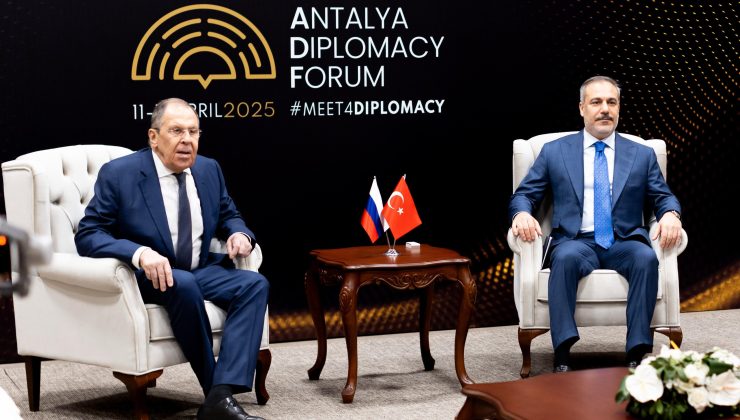 Fidan ve Lavrov’dan Diplomasi Zirvesi Antalya’da yapıldı