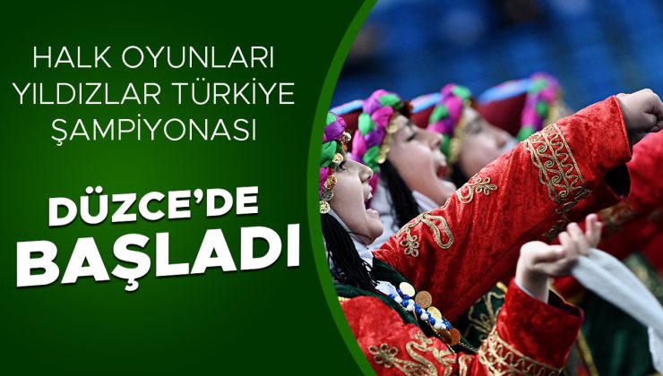 Halk Oyunları Şampiyonası Coşkuyla Başladı!