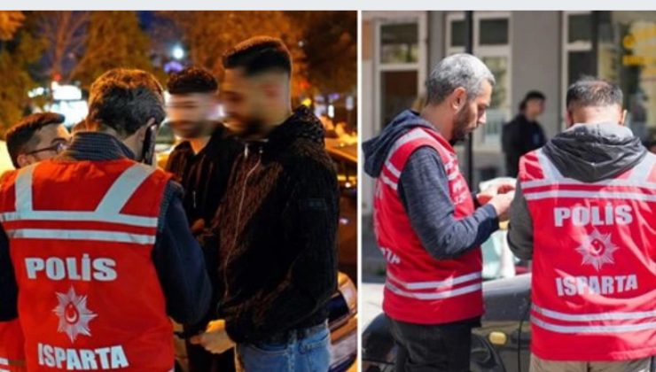 Isparta’da Güvenlik Denetimi: 5.027 Kişi Kontrol edildi