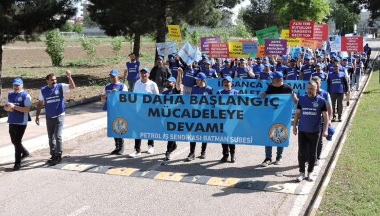 Tüpraş İşçileri Eylemlerine Devam Diyor!