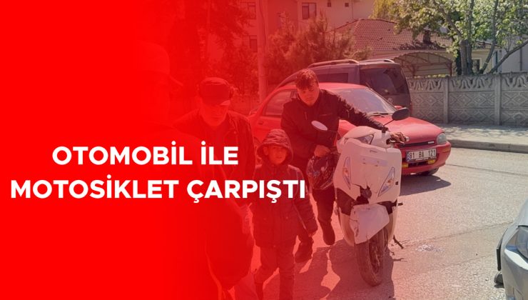 Motosiklet Kazasında Kask Hayat Kurtardı!