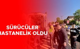Motosiklet ve elektrikli bisiklet çarpıştı, yaralılar var!