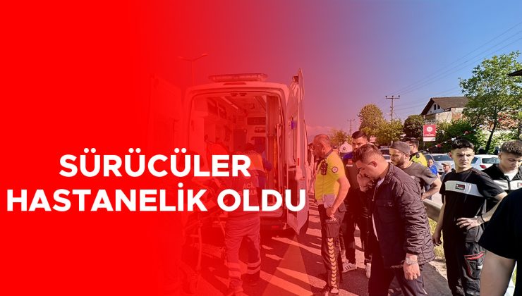 Motosiklet ve elektrikli bisiklet çarpıştı, yaralılar var!