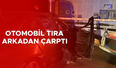 Trafik Kazasında Yaralı Sürücünün Hayati Tehlikesi Devam Ediyor