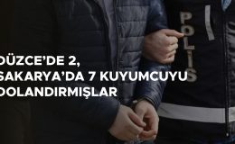 İstanbul’dan Dolandırıcı Çetesi Sakarya’da Yakalandı
