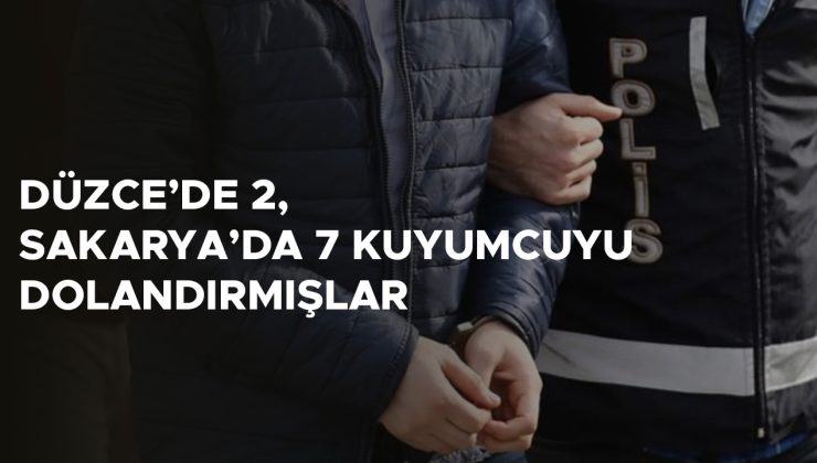 İstanbul’dan Dolandırıcı Çetesi Sakarya’da Yakalandı