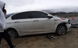 Abant Kavşağında Kaza: İki Yaralı ile Panik Anlar!