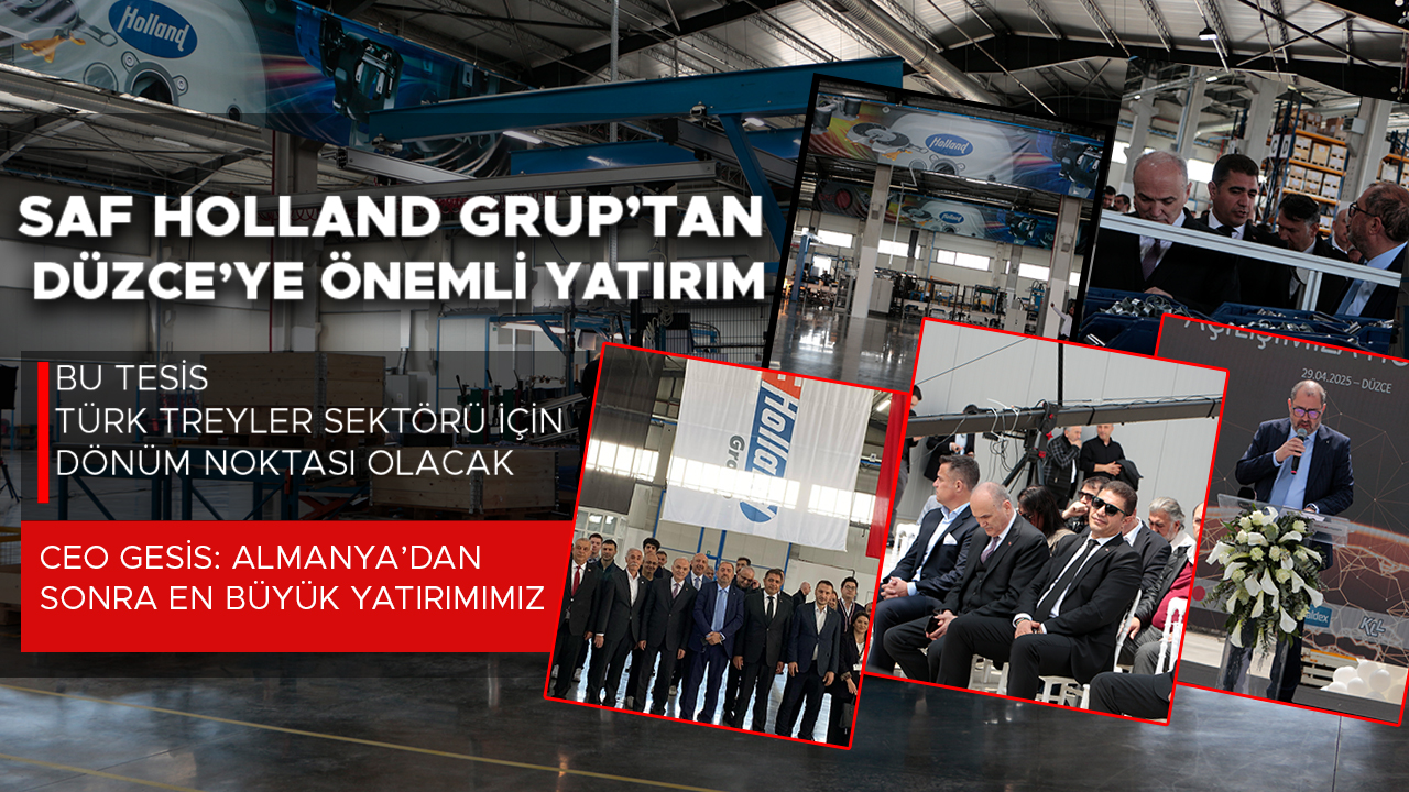 Saf Holland Grup’tan Türkiye’de Fren Kaliperi Üretimi!