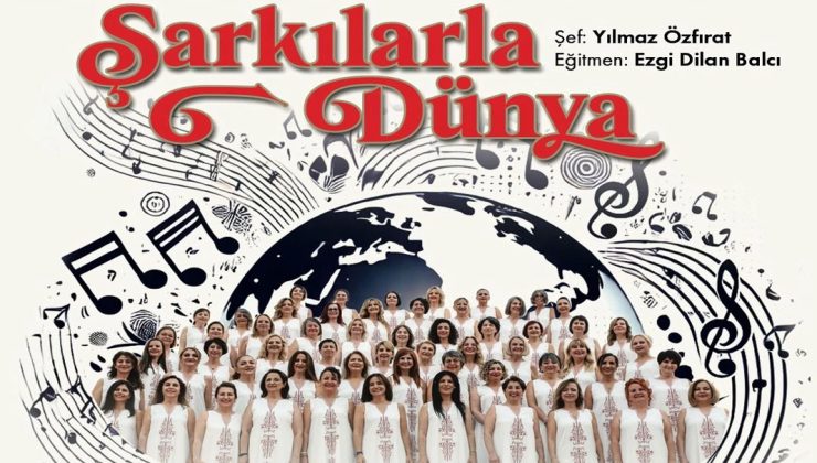 İzmir’de Burs için Şarkılarla Dünya Konseri!