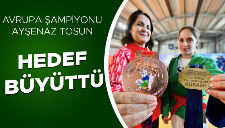 Altın Madalyalı Genç Sporcu Ayşenaz’ın Hedefleri