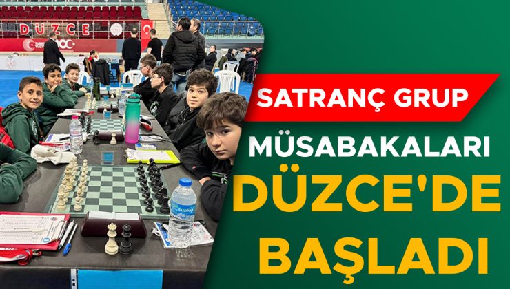 Düzce’de Okul Sporları Satranç Müsabakaları Devam Ediyor!