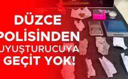 Düzce’de Uyuşturucu Operasyonu: 34 Gözaltı!