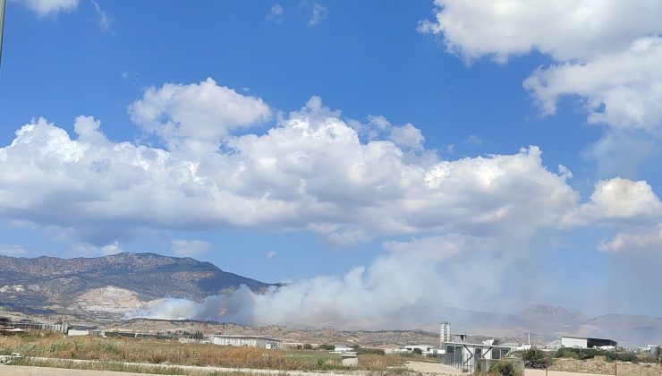 KKTC’de Atık Depolama Tesisi’nde Yangın Tehlikesi!