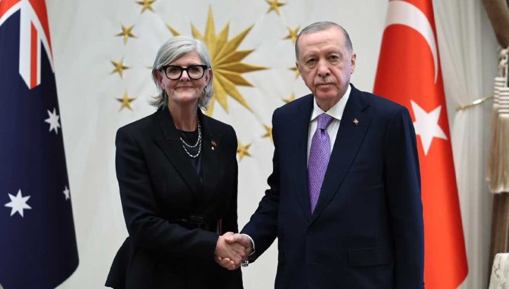 Erdoğan, Avustralya Genel Valisi ile ilişkileri görüştü
