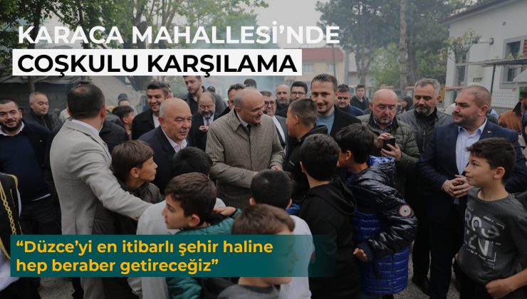 Düzce’nin Geleceği İçin 100 Proje İddası!