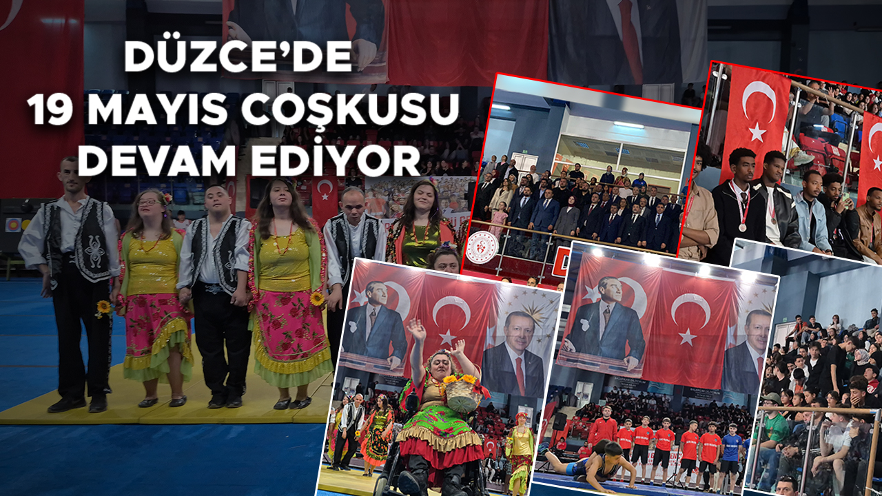 Düzce’de 19 Mayıs Coşkuyla Kutlandı!