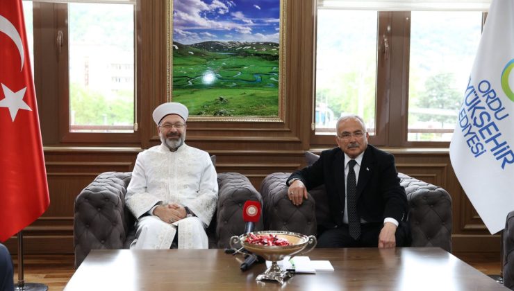 Diyanet İşleri Başkanı Erbaş Ordu’da Mutlu Ziyaret!