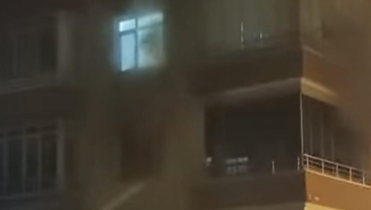 Beypazarı’nda Gece Apartman Yangını Paniğe Neden Oldu