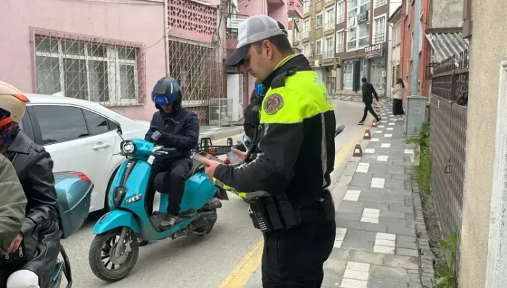 Bolu’da Motosiklet Denetiminde 83 Bin Lira Ceza