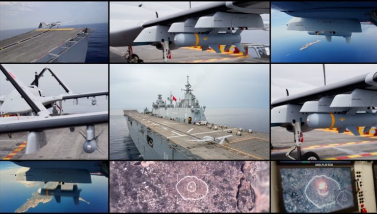 Bayraktar TB3 SİHA’dan Tam Isabetli Atış Testi
