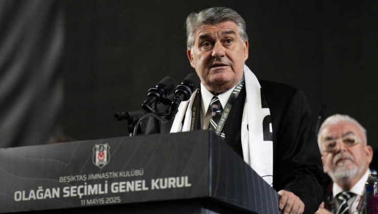 Serdal Adalı, Beşiktaş’ta yeniden başkan seçildi!
