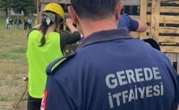 Gerede’de Tatbikat: Genç İtfaiyecilere Gerçek Deneyim!