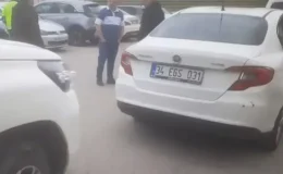 Sahte plaka kullanan sürücü PTS ile yakalandı!